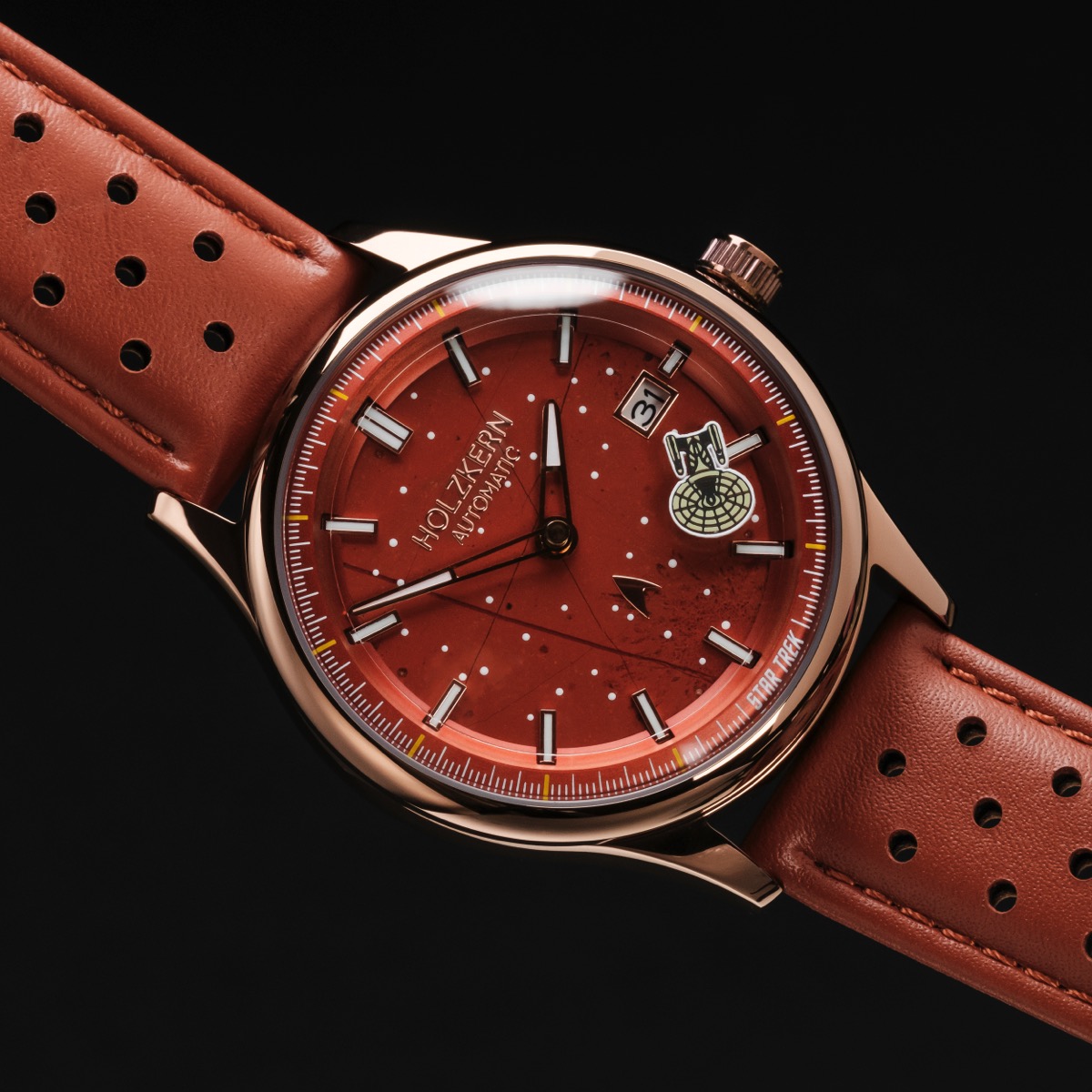 NCC-1701-D (Jasper/Red) | Holzkern