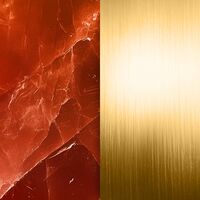 Dewdrops halsband (kalcedon/guld)