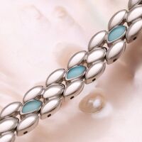 Fairylights (akvamarin/silver)