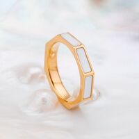 Supremum Ring (pärlemor/guld)