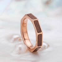 Supremum Ring (valnöt/rosé)