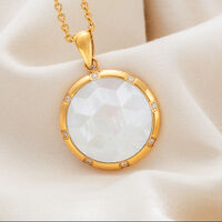 Soulgaze halsband (pärlemor/guld)