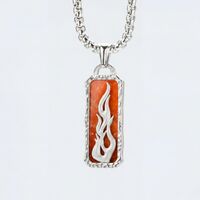 Archetype ketting (granaat/zilver)