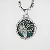 Archetype ketting (agaat/zilver)