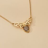 Kindred ketting (walnoot/goud)